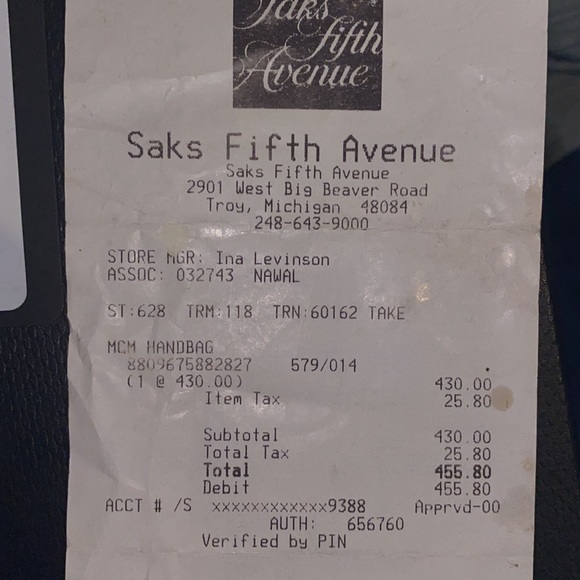 MCM flap wallet/purse - Picture 6 of 6